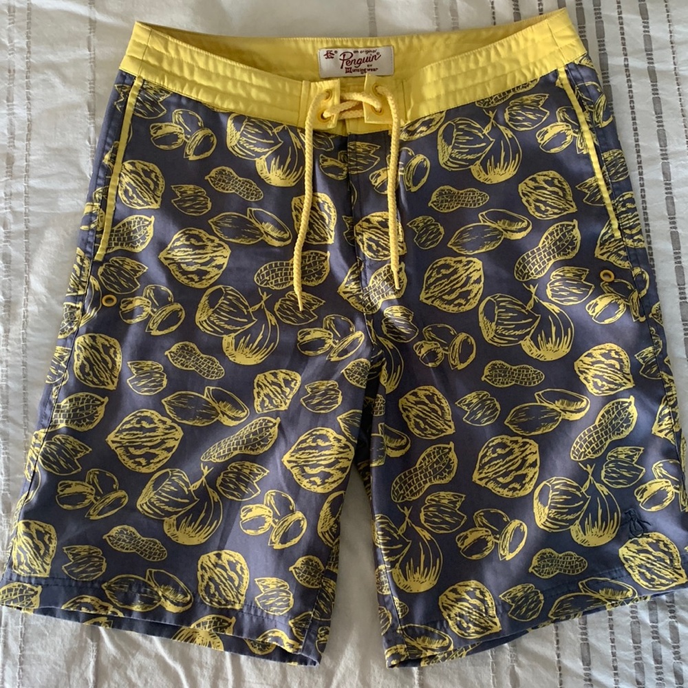 Original penguin coconut board shorts
